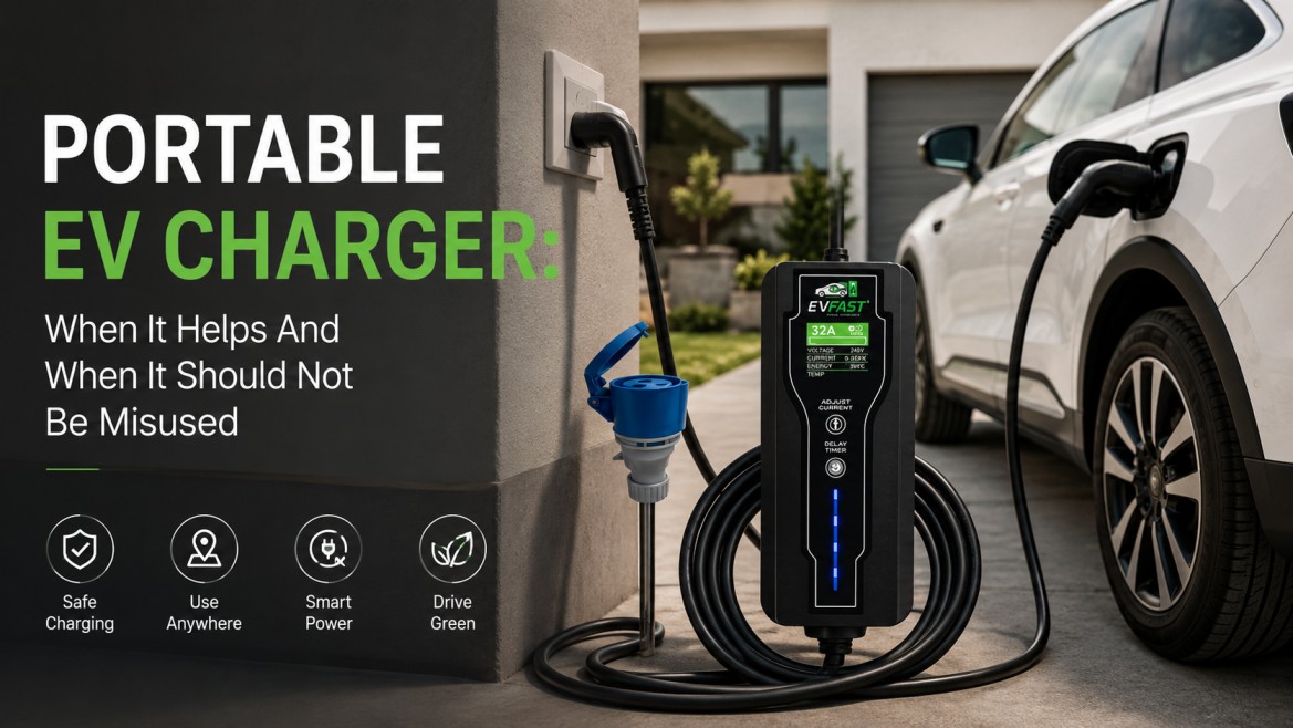 Portable EV Charger: When It Helps And When It Should Not Be Misused