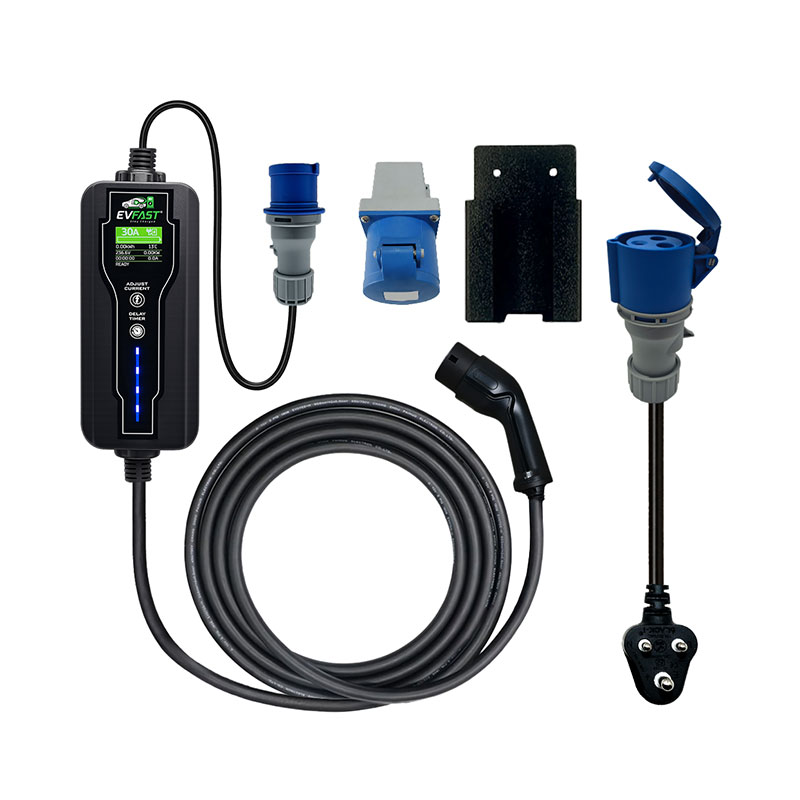 Portable Ev Charger 7.4kW With Accessoies