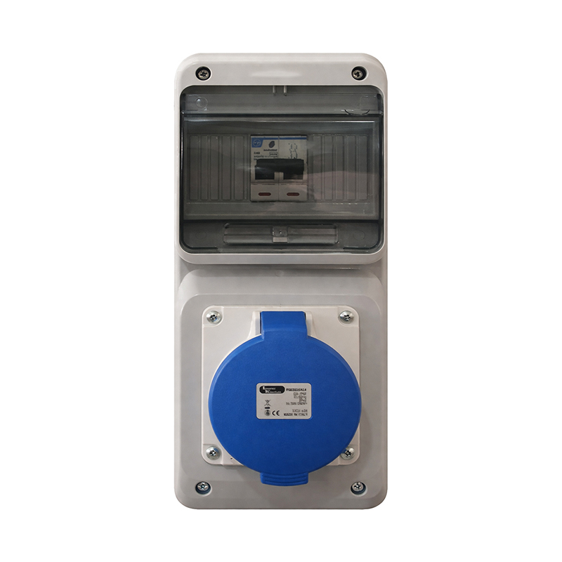 32A Industrial Socket Box with MCB